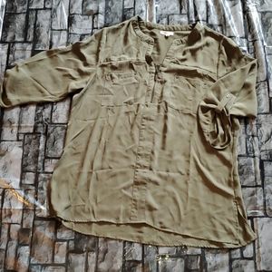 Olive green Maurices Perfect Blouse